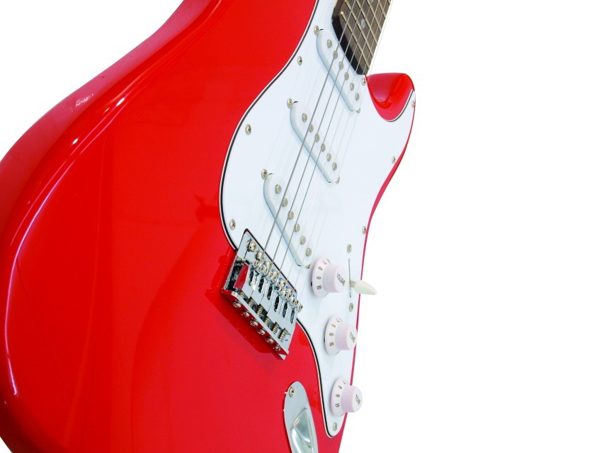 Guitare électrique ST-203 Rouge - DIMAVERY - 26211050 