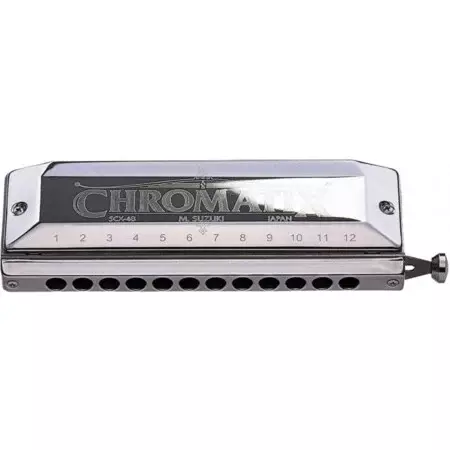 SUZUKI Harmonica Chromatix SCX48D Chromatique Re